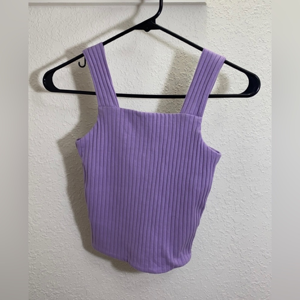 Small Purple Crop Top